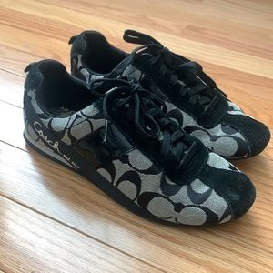 Coach Black Sneakers - Size 6 GUC
